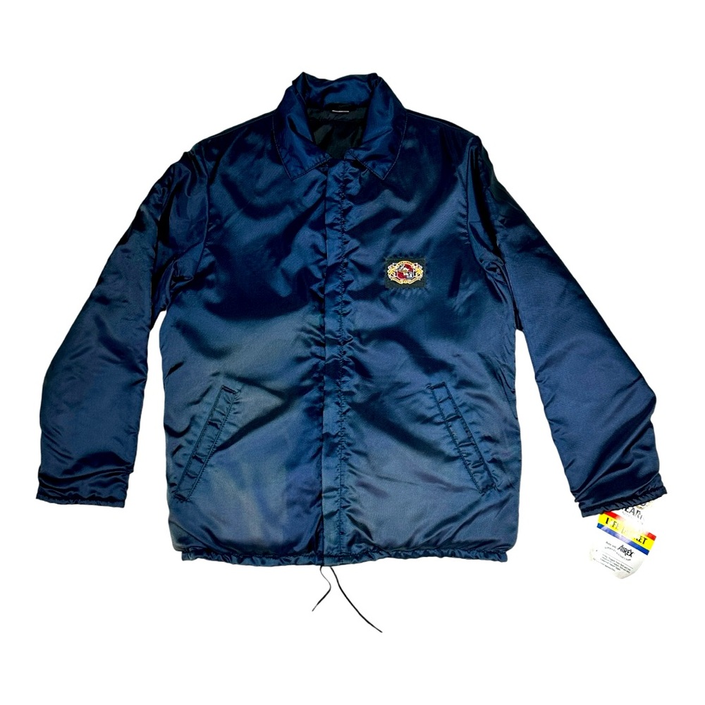 Vintage 90s Stearns Flotation Coast Guard PFD III Hooded Full Zip Coat Jacket